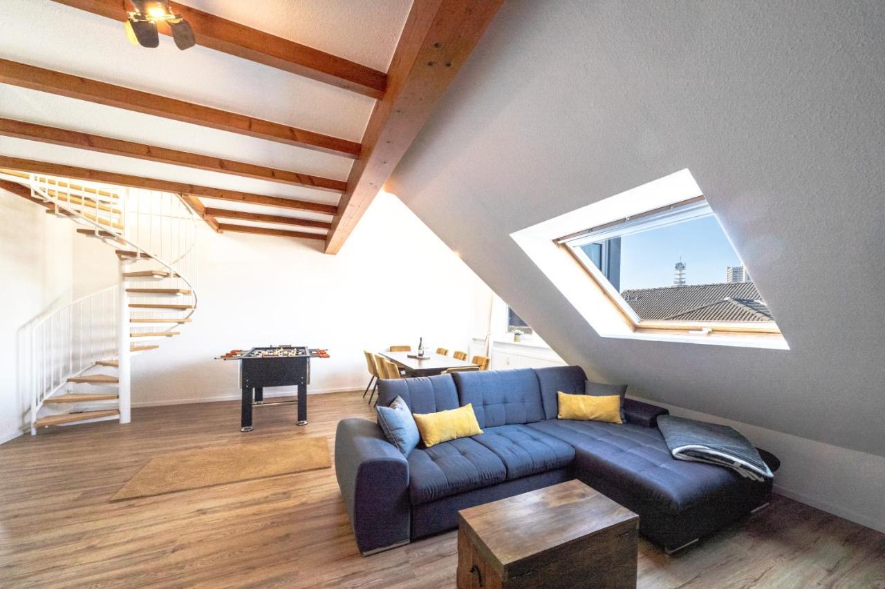 הנובר Stylisches Penthouse Zentral Tischfussball 100M2 Wii מראה חיצוני תמונה